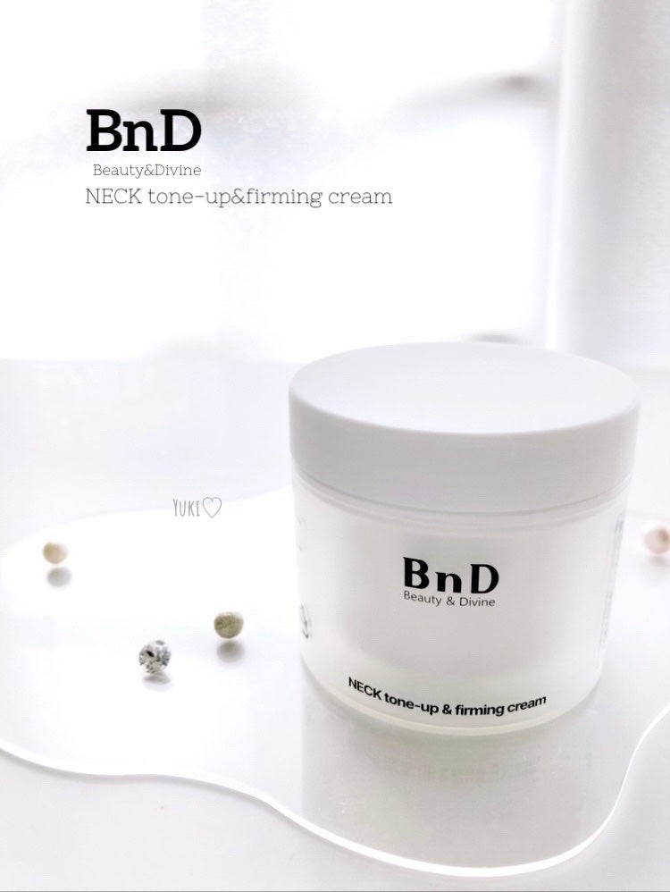 BnD ネックアイロン トーンアップ クリーム/BnD/ネック・デコルテケアを使ったクチコミ(1枚目)