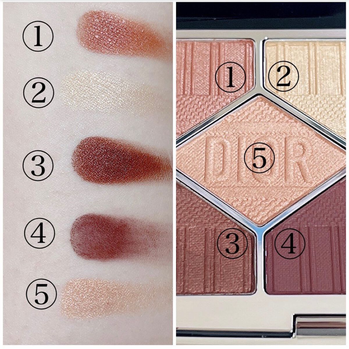 LALA on LIPS 「✨️Diorサンククルールクチュール779リビエラブラウンのよ..」(3枚目)