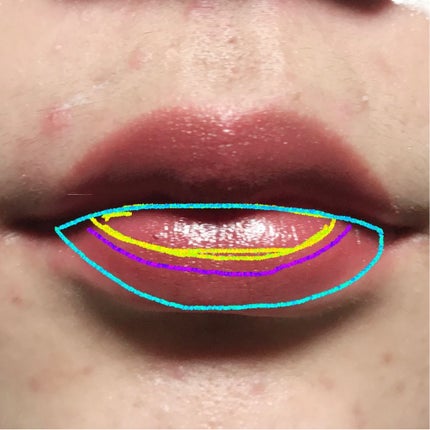 口紅(詰替用)(旧)/ちふれ/口紅を使ったクチコミ(3枚目)