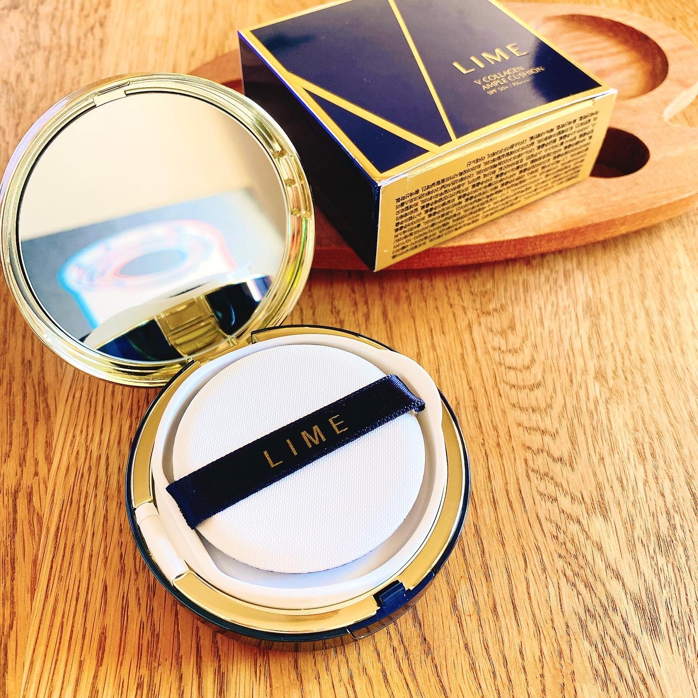 V コラーゲン アンプル クッション ＃20 Skin Beige/LIME/クッションファンデーションを使ったクチコミ（3枚目）