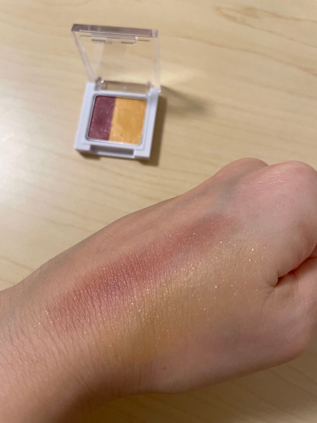 ツイングラデーションアイカラー/オルビス/アイシャドウパレットを使ったクチコミ(4枚目)
