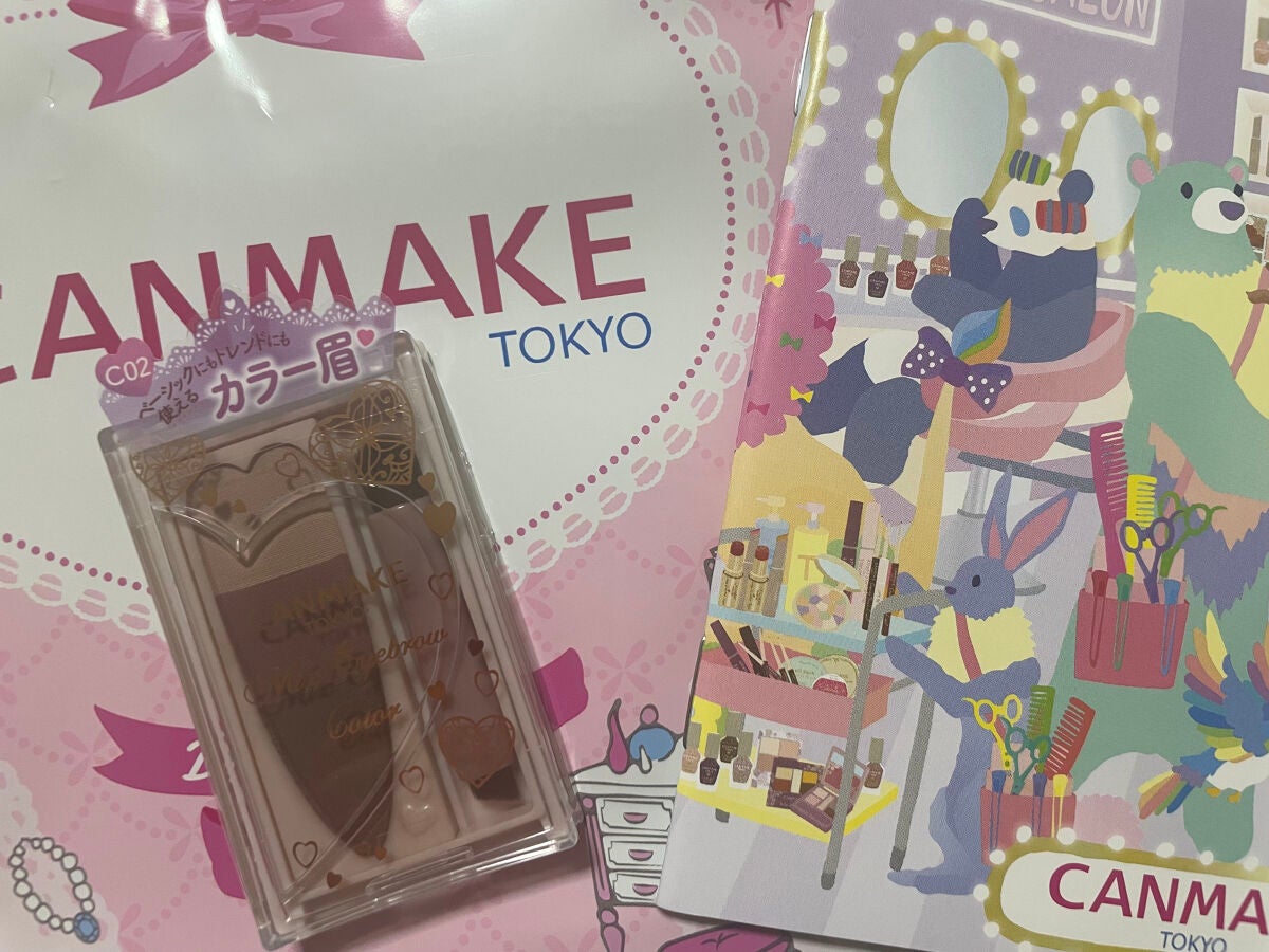 ミックスアイブロウカラー/キャンメイク/パウダーアイブロウを使ったクチコミ(1枚目)