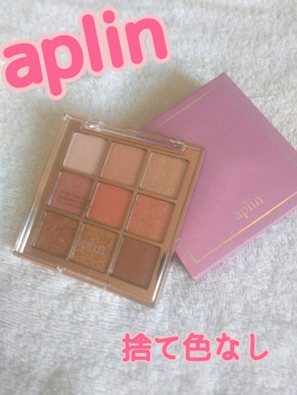 ワンピックアイシャドウパレット/APLIN/アイシャドウパレットを使ったクチコミ(1枚目)