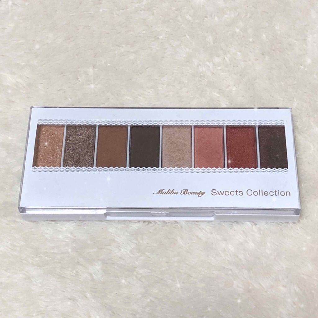 スイーツコレクション/マリブビューティー/アイシャドウパレットを使ったクチコミ(1枚目)