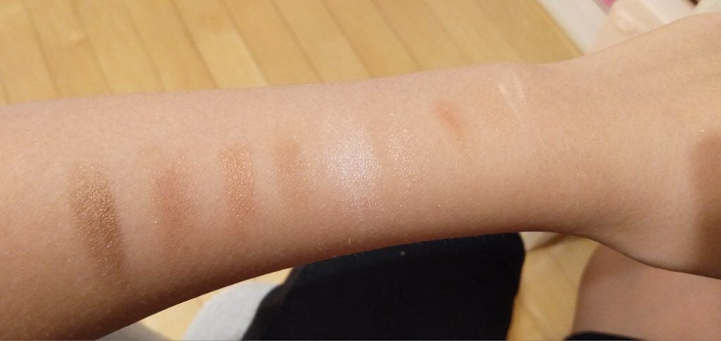 UR GLAM BLOOMING EYE COLOR PALETTE/U R GLAM/アイシャドウパレットを使ったクチコミ(2枚目)