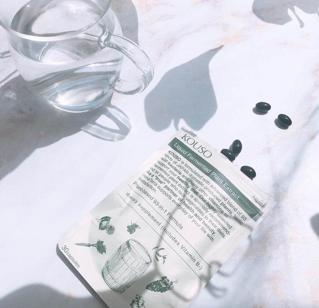 nagomi KOUSO 30粒/renaTerra/健康サプリメントを使ったクチコミ（2枚目）