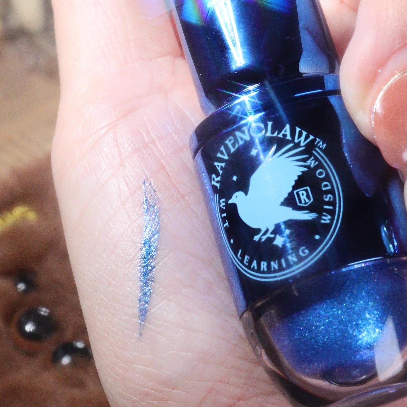 Houses of Hogwarts Glitter Liner Set/SHEGLAM/メイクアップキットを使ったクチコミ(2枚目)