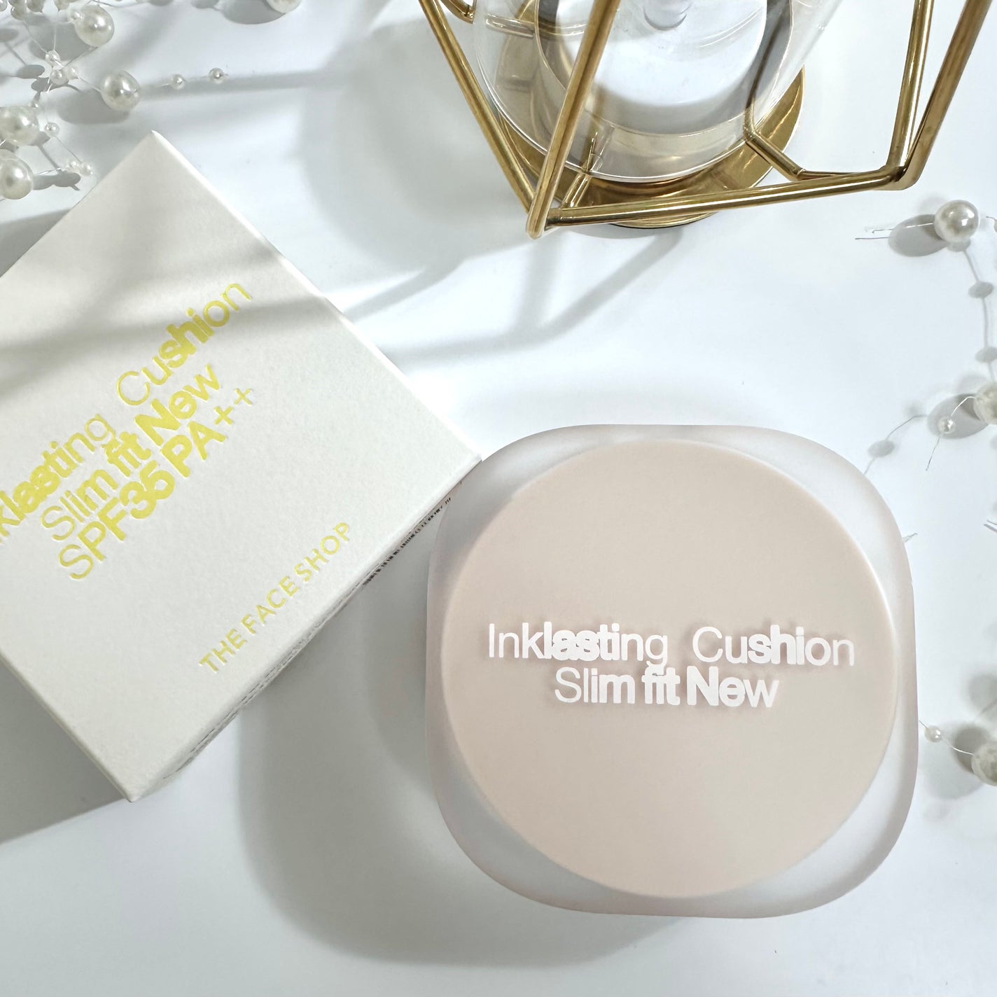 インクラスティングクッションファンデーション/THE FACE SHOP/クッションファンデーションを使ったクチコミ(8枚目)