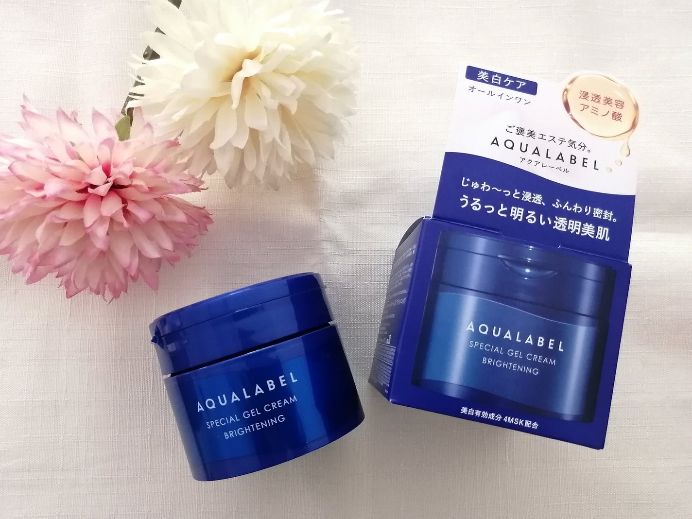 スペシャルジェルクリームA (ホワイト)(医薬部外品)/アクアレーベル/オールインワン化粧品を使ったクチコミ(1枚目)