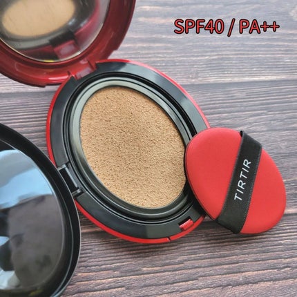 マスク フィット レッド クッション/TIRTIR(ティルティル)/クッションファンデーションを使ったクチコミ(2枚目)