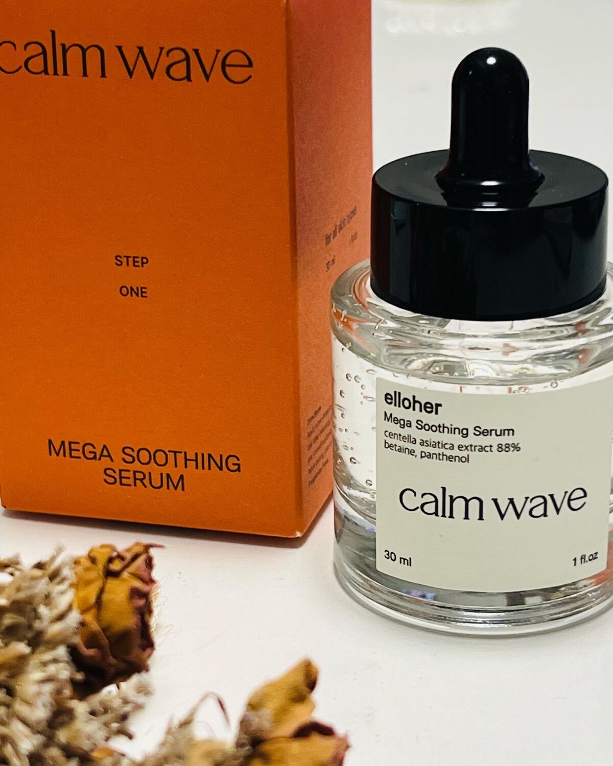 カームウェーブ - Mega Soothing Serum/elloher/美容液を使ったクチコミ（1枚目）