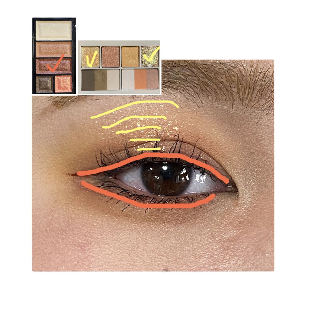 ショコラスウィート アイズ ソフトマット/リンメル ロンドン/アイシャドウパレットを使ったクチコミ（3枚目）