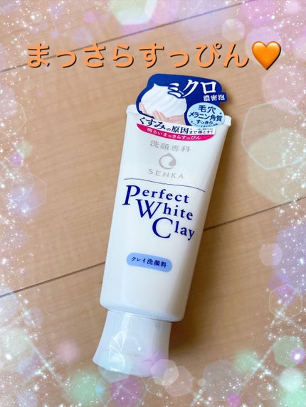 パーフェクトホワイトクレイ/SENKA(専科)/洗顔フォームを使ったクチコミ(1枚目)