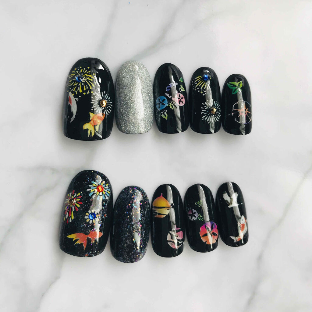 ワンステップジェル/カラフルネイル/ジェルネイルを使ったクチコミ（1枚目）