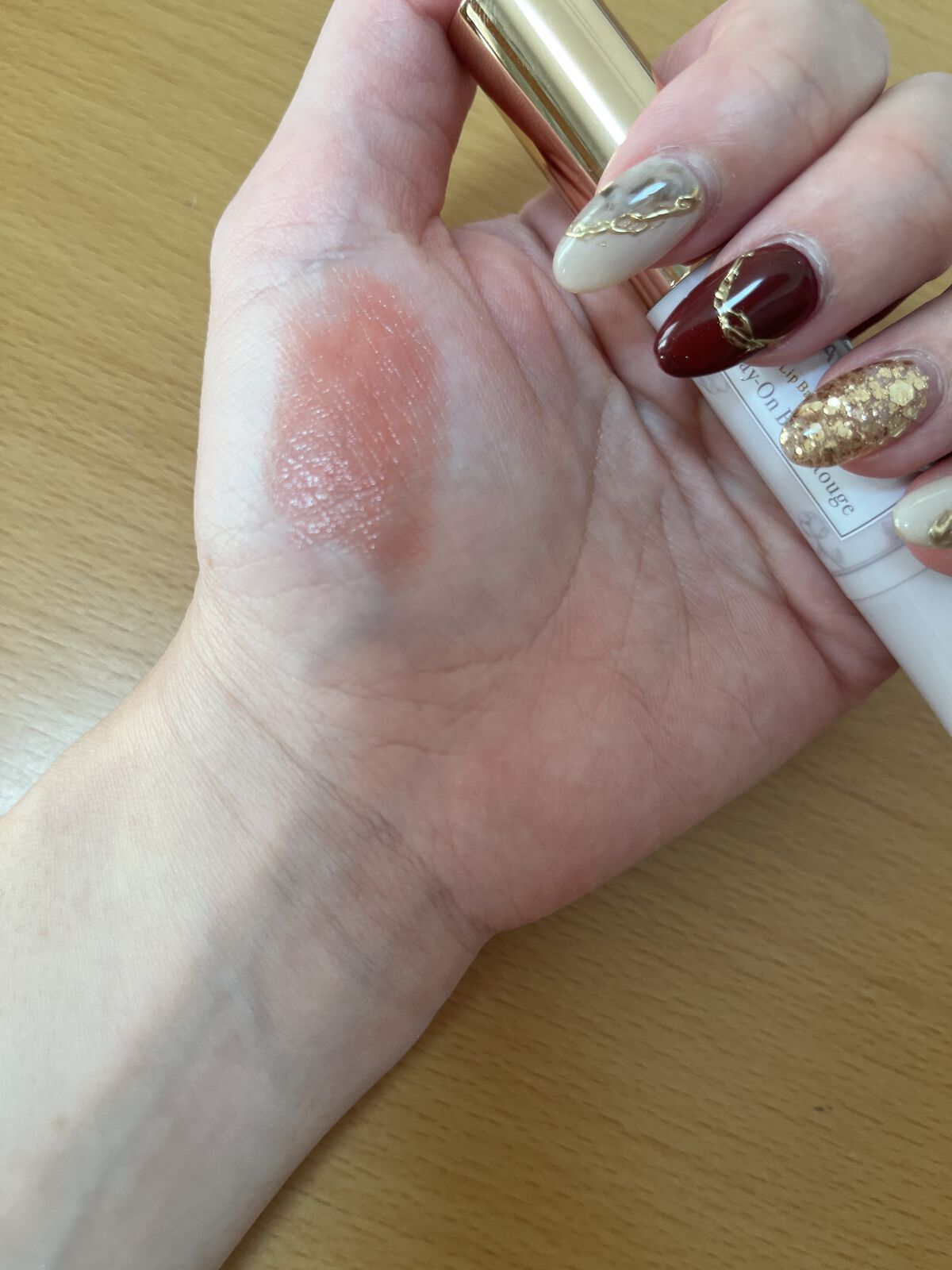 ステイオンバームルージュ/キャンメイク/口紅を使ったクチコミ（3枚目）