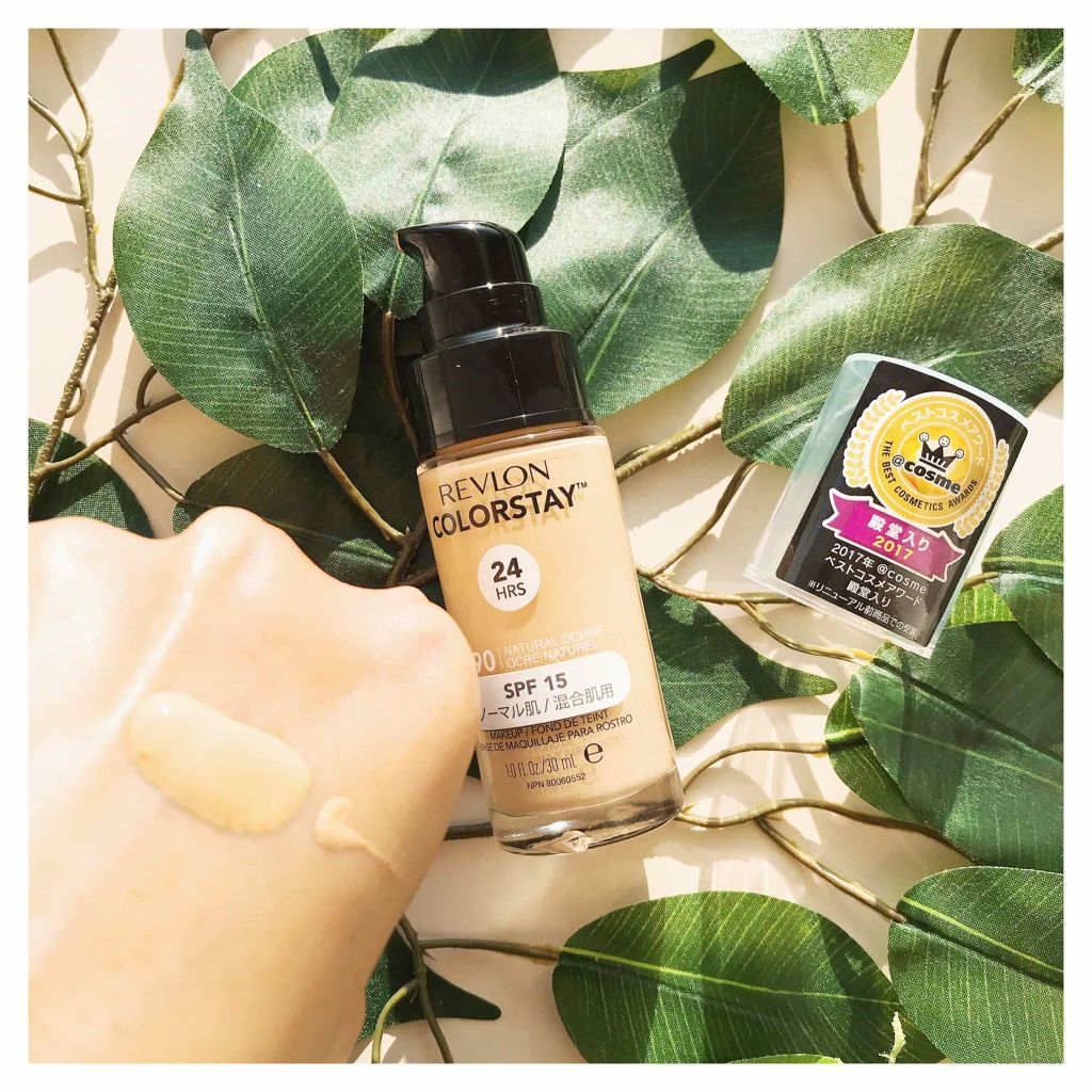 カラーステイ メイクアップ N/REVLON/リキッドファンデーションを使ったクチコミ(2枚目)