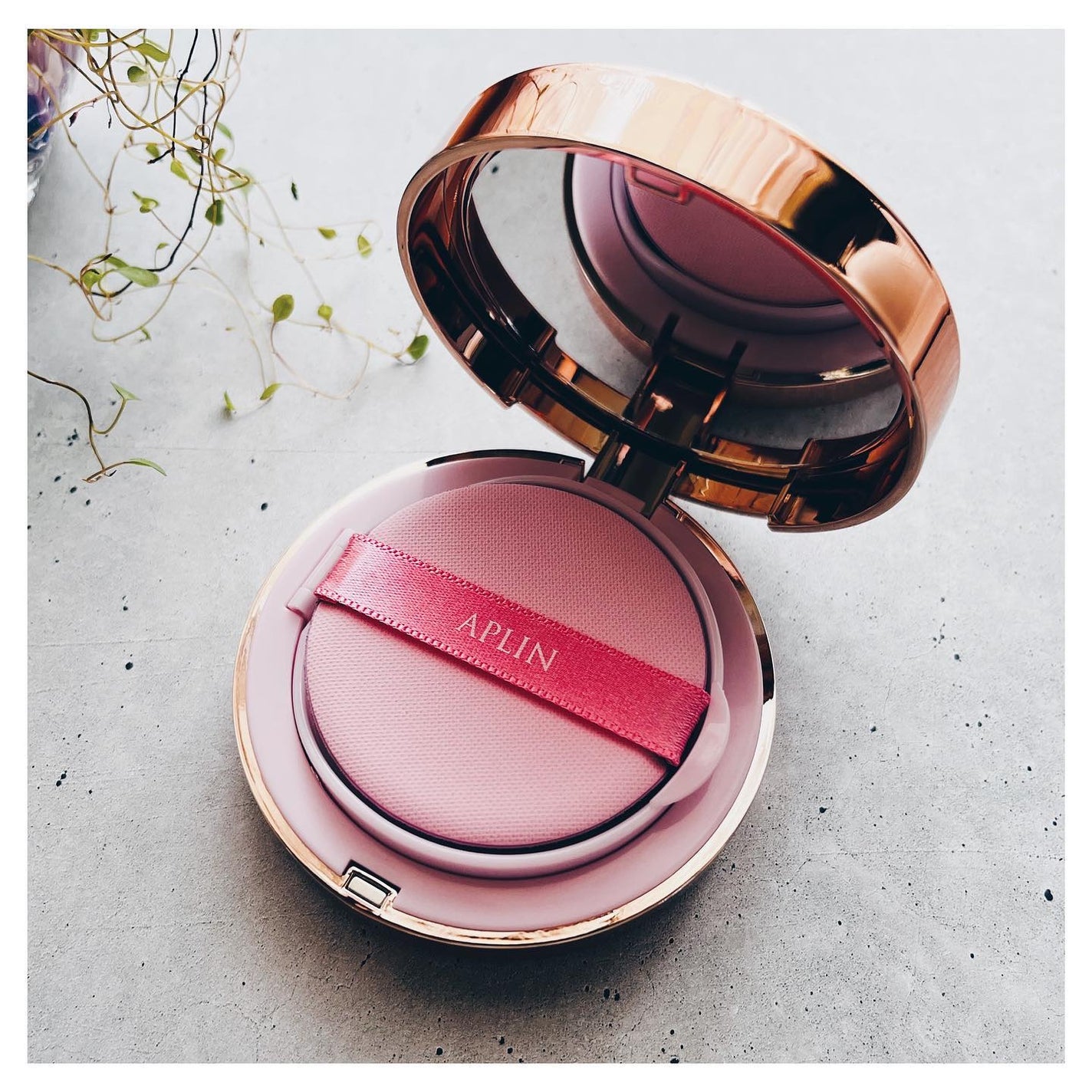 ピンクティーツリーカバーアップグロウクッション/APLIN/クッションファンデーションを使ったクチコミ(3枚目)