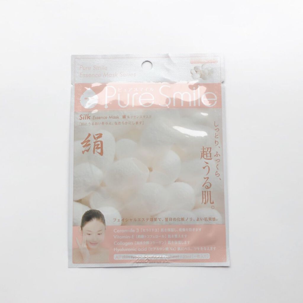 エッセンスマスク 絹/Pure Smile/シートマスク・パックを使ったクチコミ(1枚目)