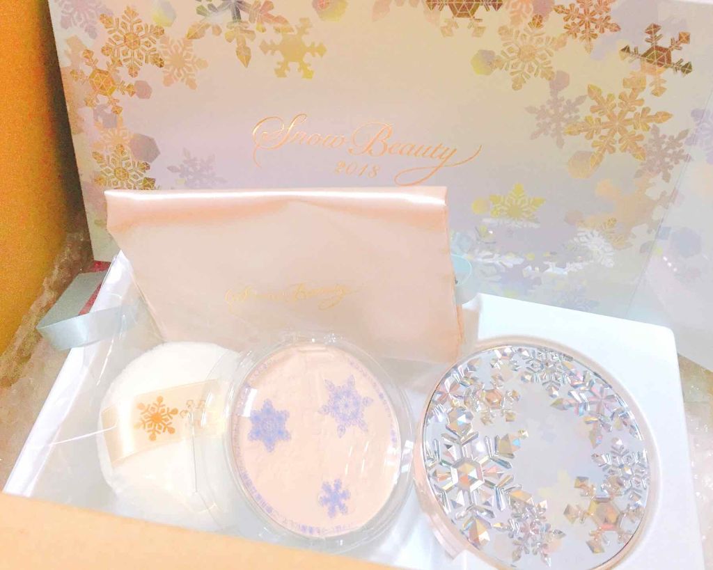 スノービューティー ホワイトニング フェースパウダー 2018/スノービューティー/プレストパウダーを使ったクチコミ（1枚目）