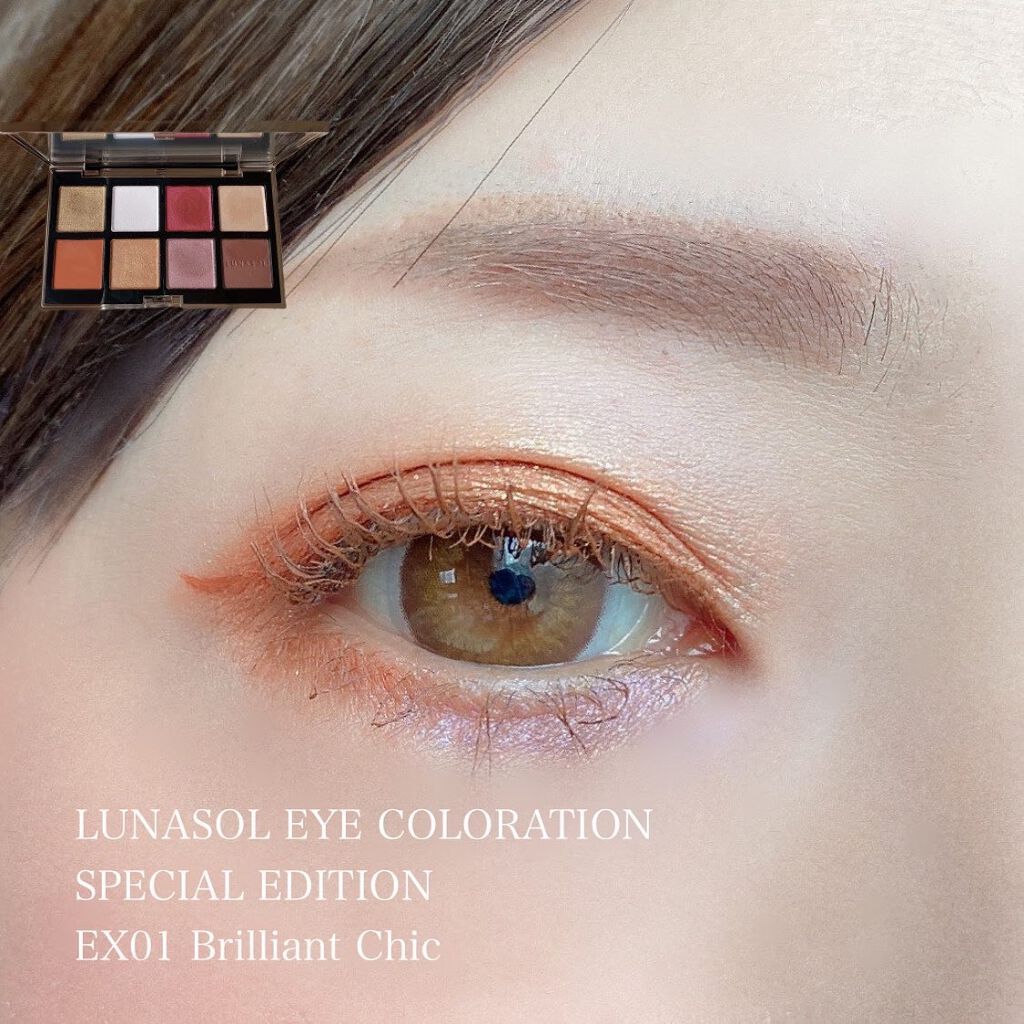 アイカラーレーション スペシャルエディション/LUNASOL/アイシャドウパレットを使ったクチコミ(1枚目)