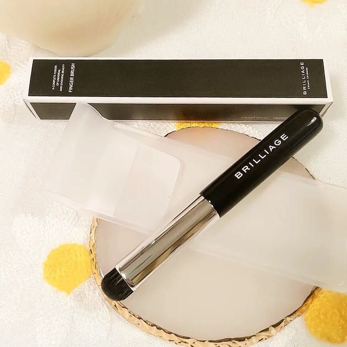 フィンガーブラシ /ブリリアージュ/メイクブラシを使ったクチコミ(7枚目)