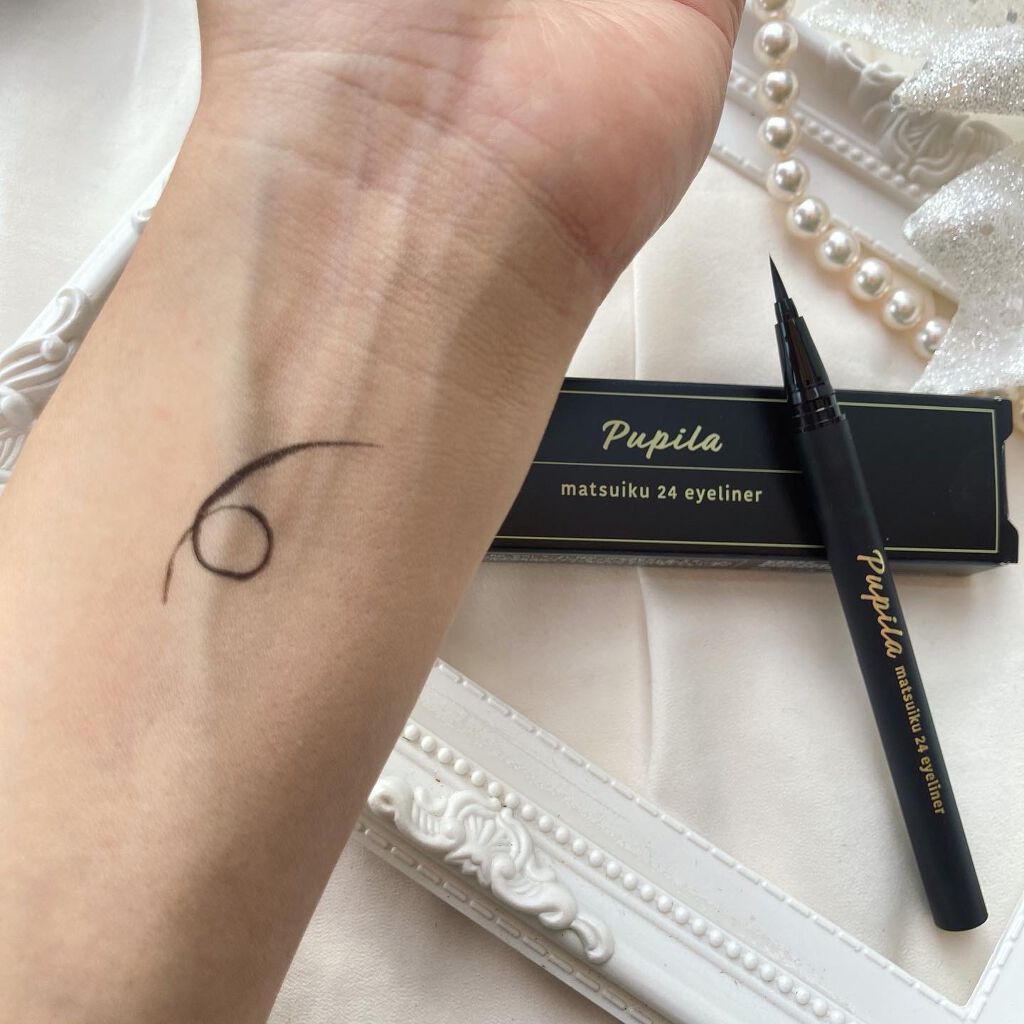 matsuiku 24 eyeliner/PUPILA/リキッドアイライナーを使ったクチコミ(3枚目)