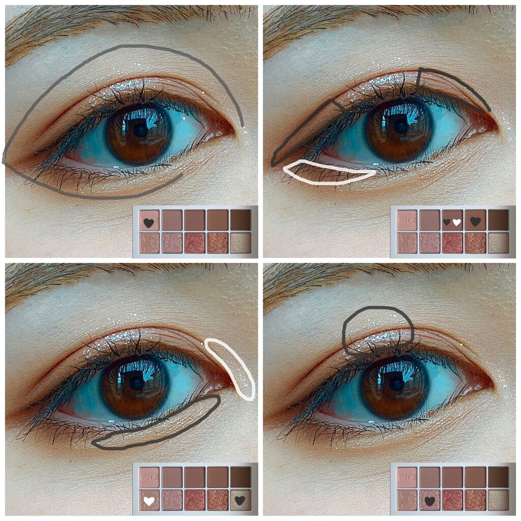 プロ アイ パレット/CLIO/アイシャドウパレットを使ったクチコミ(2枚目)