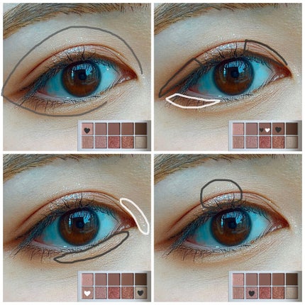 プロ アイ パレット/CLIO/アイシャドウパレットを使ったクチコミ(2枚目)