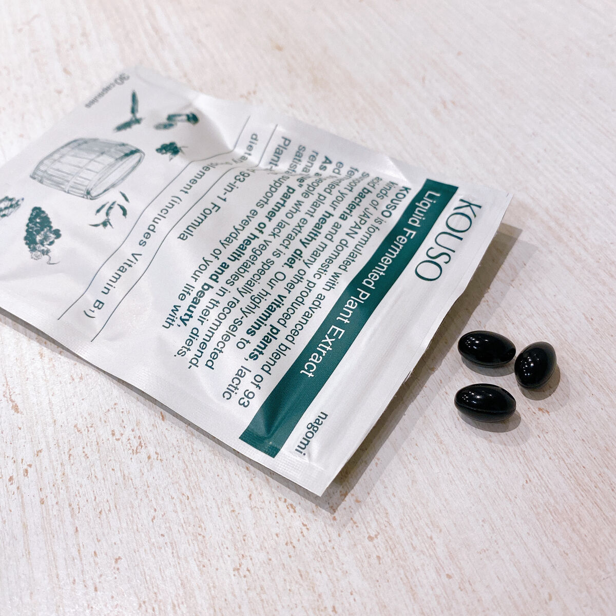 nagomi KOUSO 30粒/renaTerra/健康サプリメントを使ったクチコミ（2枚目）