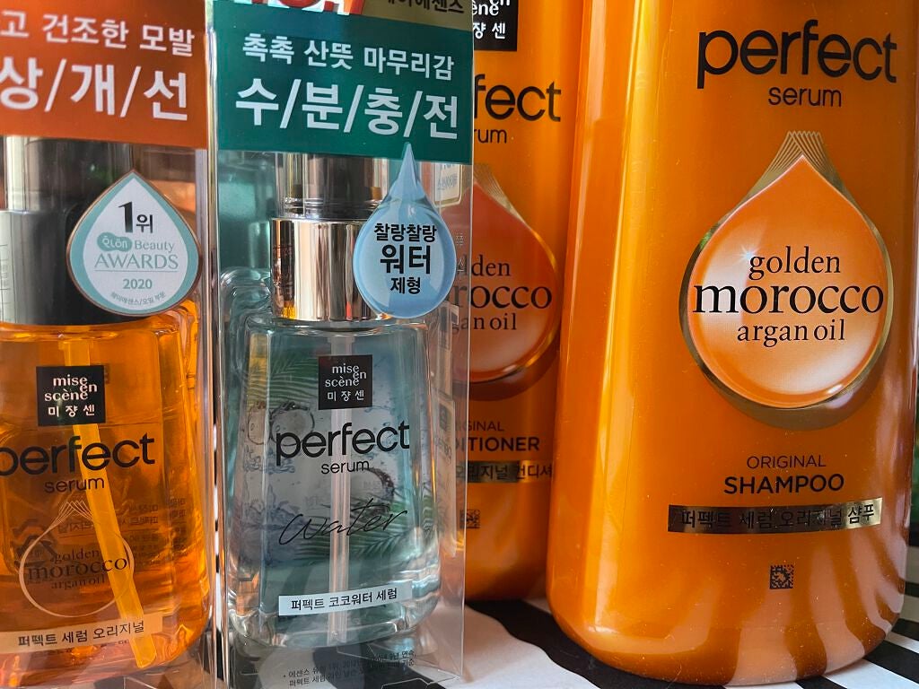 パーフェクト セラム オリジナル/miseenscene/ヘアオイルを使ったクチコミ(2枚目)