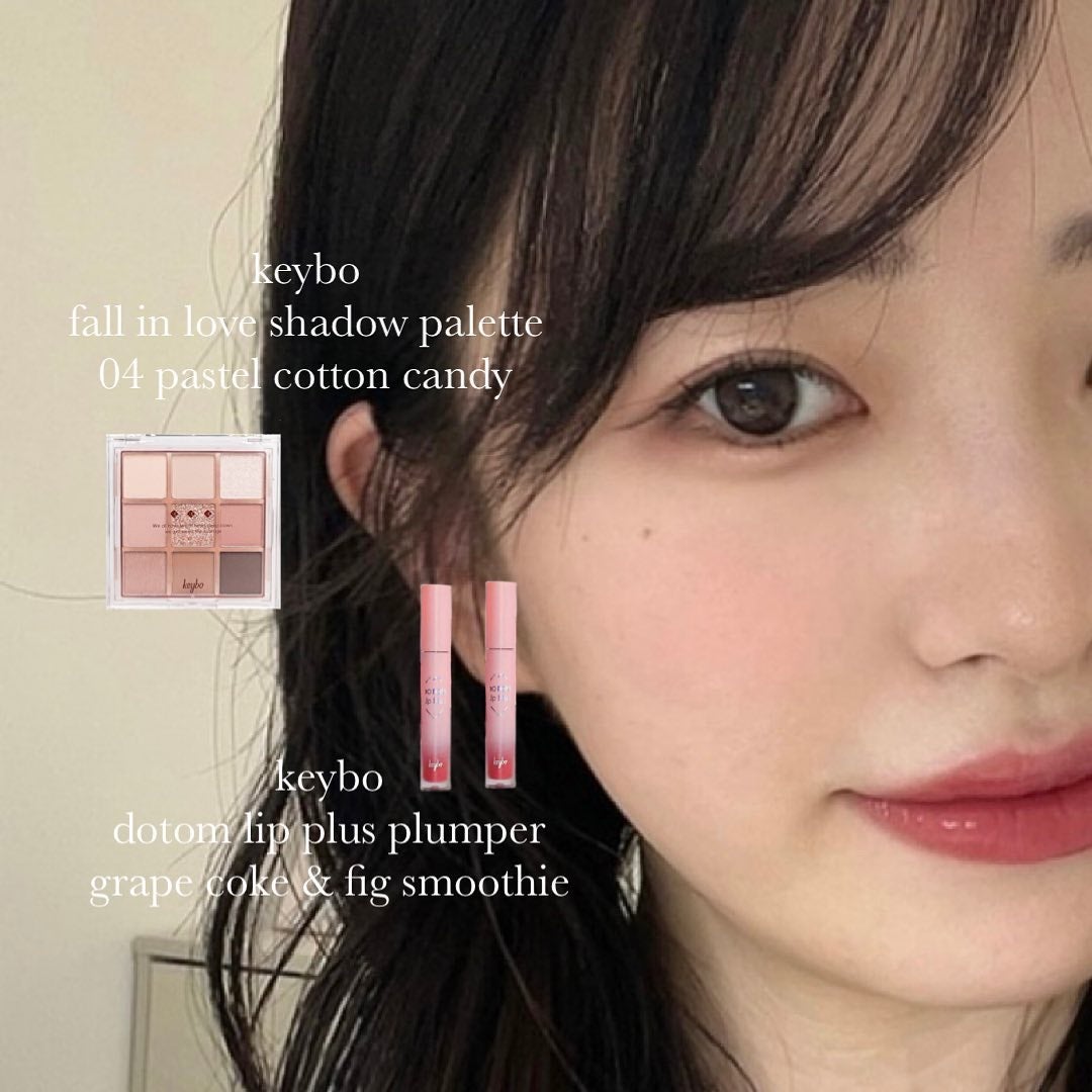 KEYBO FALL IN LOVE SHADOW PALETTE/keybo/アイシャドウパレットを使ったクチコミ(3枚目)