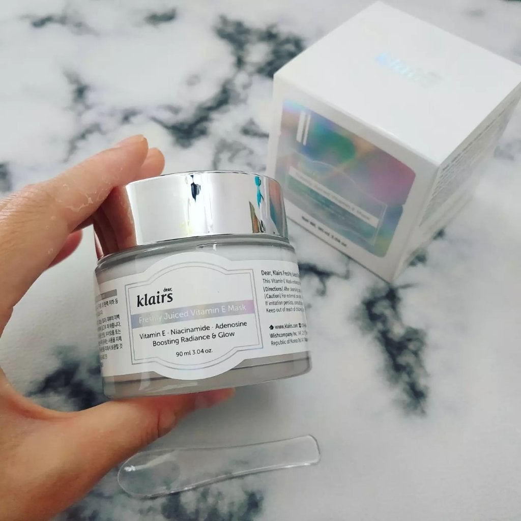 フレッシュリージュースドビタミンEマスク(90g)/Klairs/フェイスクリームを使ったクチコミ(1枚目)