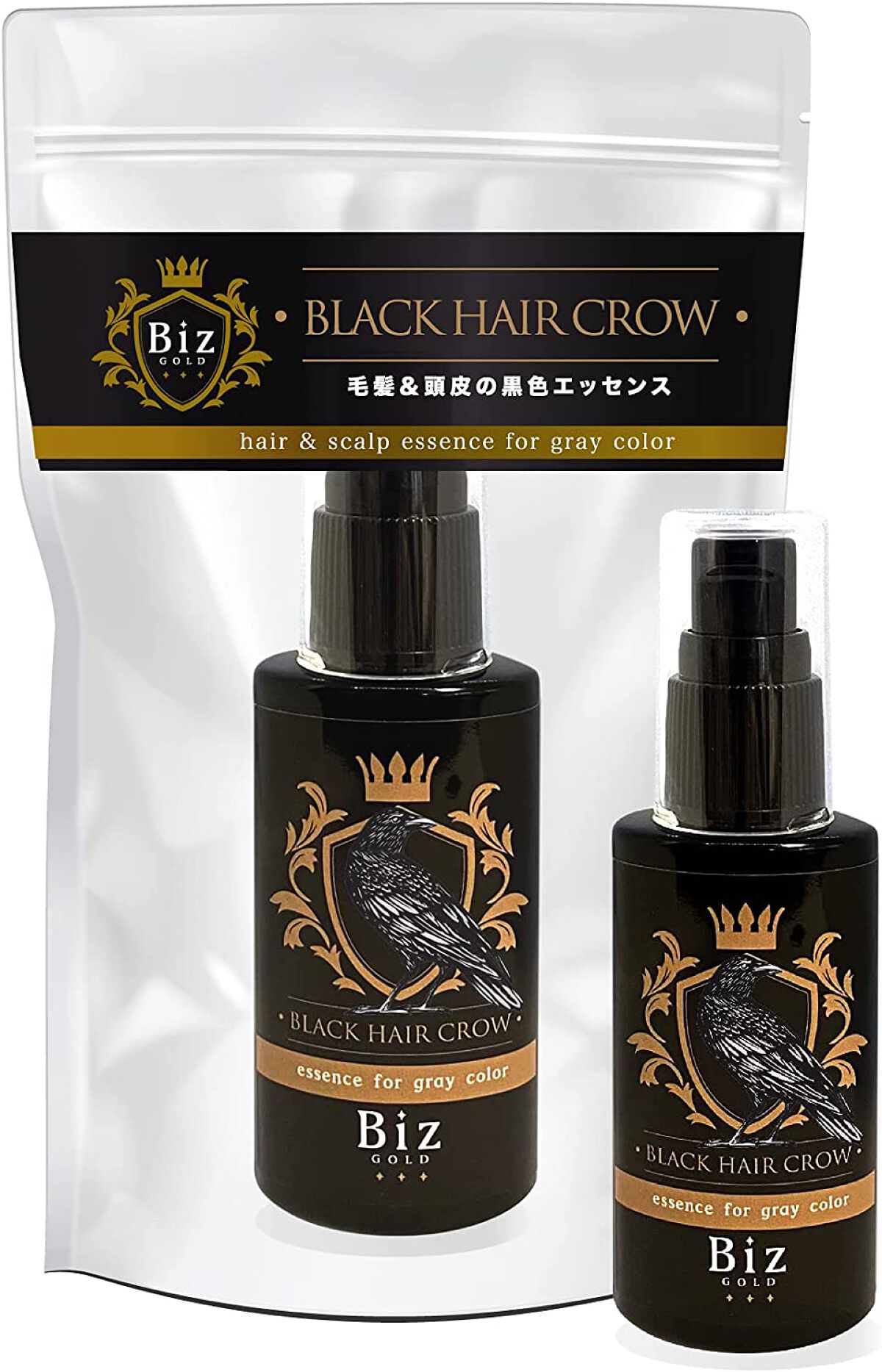王様のブラックヘアクロウ BIZGOLD