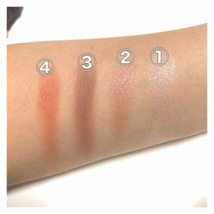 36カラーアイシャドウパレット/ドン・キホーテ/アイシャドウパレットを使ったクチコミ(2枚目)