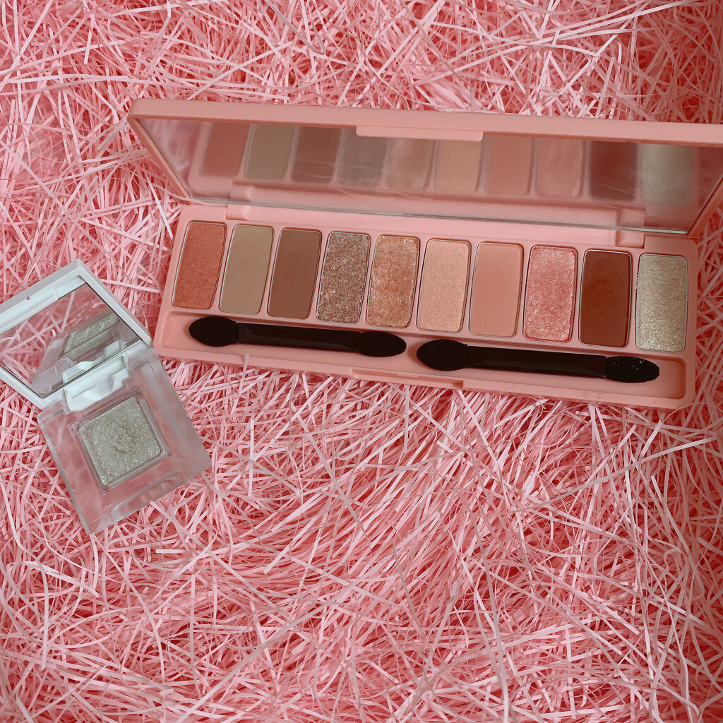 アイカラー プレイフル MN02/エレガンス クルーズ/単色アイシャドウを使ったクチコミ（2枚目）