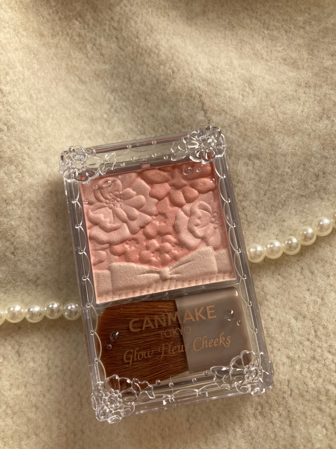 グロウフルールチークス/キャンメイク/パウダーチークを使ったクチコミ(1枚目)