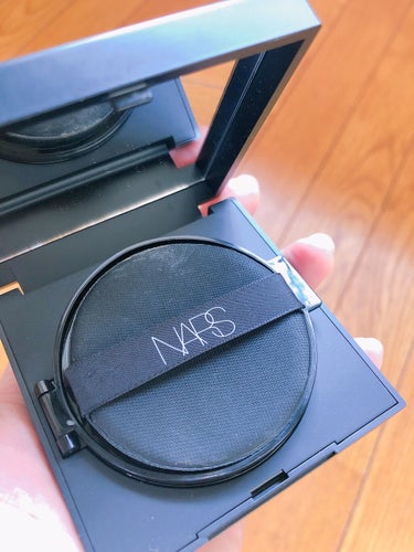 ナチュラルラディアント ロングウェア クッションファンデーション 5879/NARS/クッションファンデーションを使ったクチコミ（2枚目）