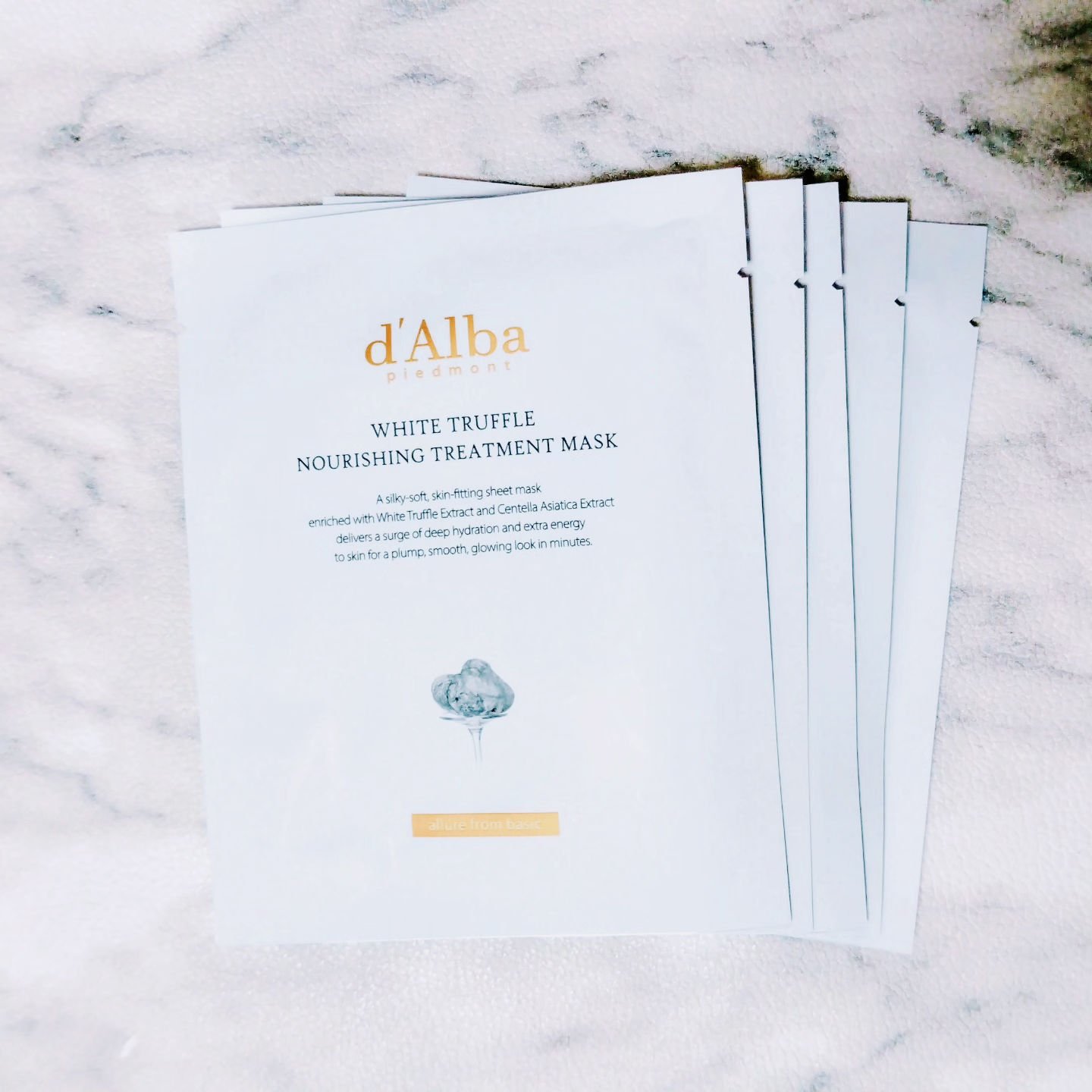ホワイトトリュフナリシングトリートメントマスク/ダルバ/シートマスク・パックを使ったクチコミ（2枚目）