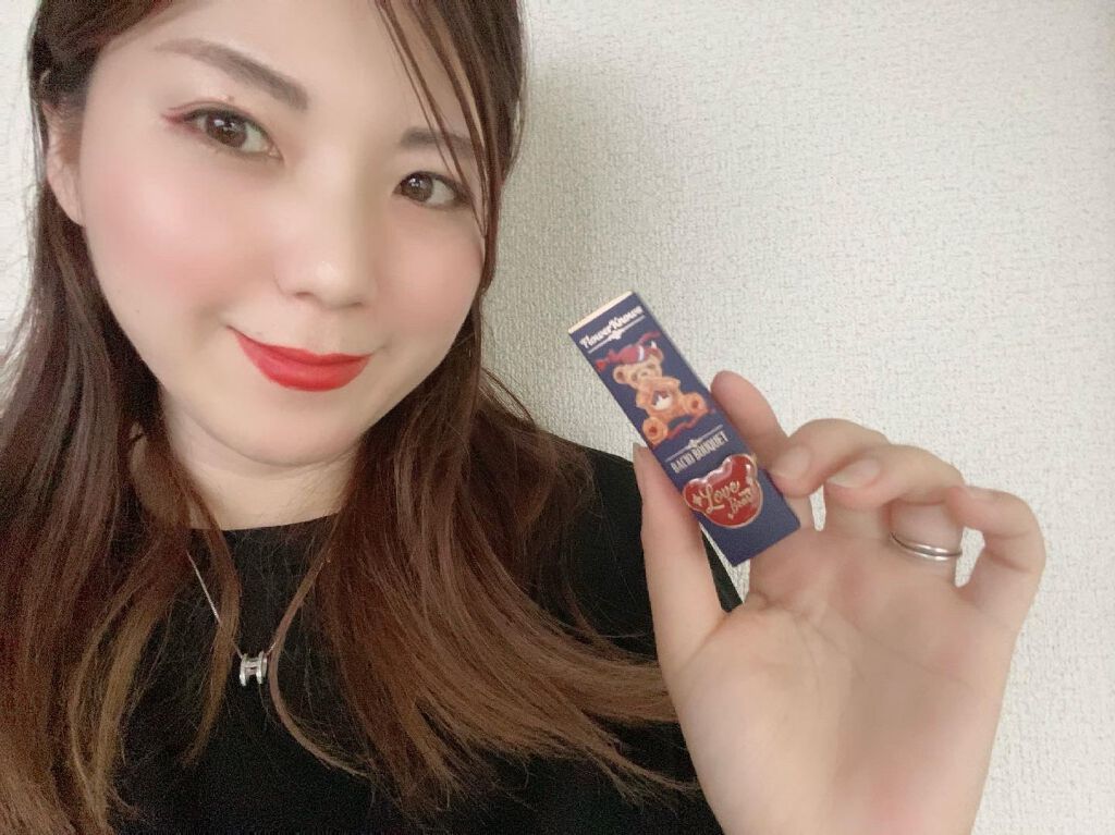 Love Bear マットリップスティック キャンディーベア/FlowerKnows/口紅を使ったクチコミ（1枚目）