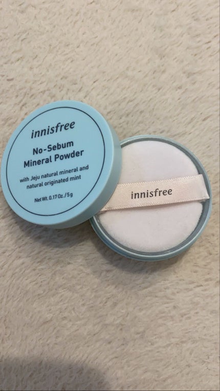 ノーセバム ミネラルパウダー/innisfree/ルースパウダーを使ったクチコミ(2枚目)