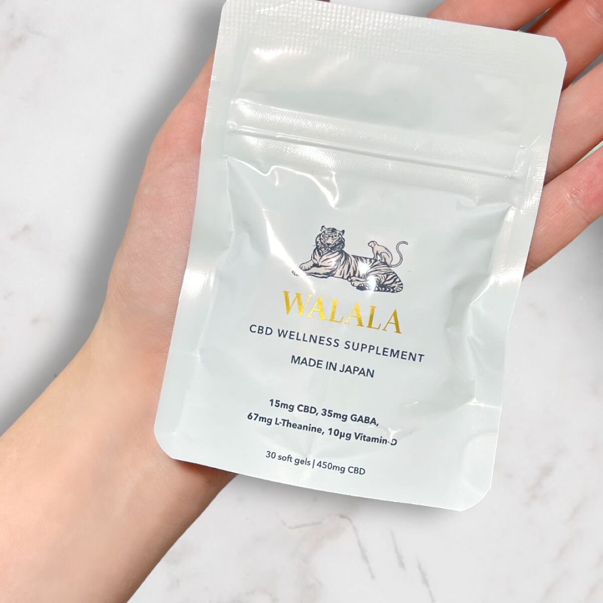 CBD ウェルネスサプリメント/WALALA/健康サプリメントを使ったクチコミ（2枚目）
