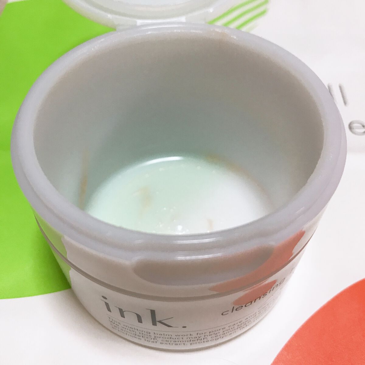 クレンジングバーム クレイ/ink./クレンジングバームを使ったクチコミ（2枚目）