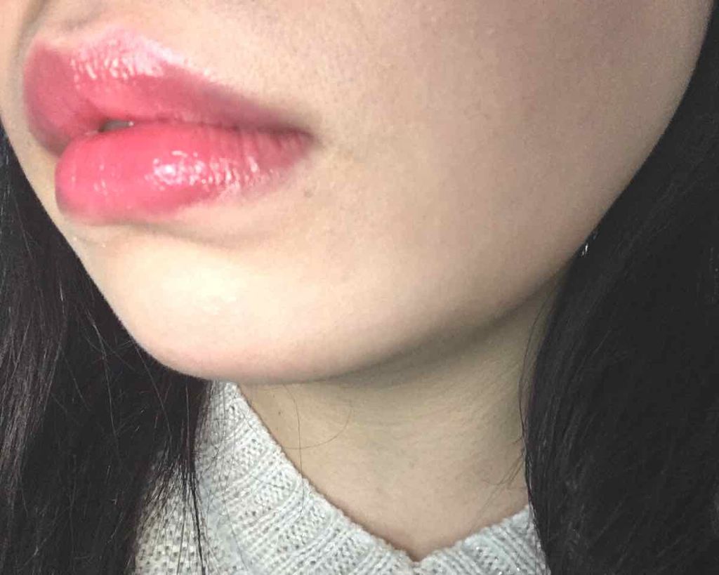 リップケアオイル/excel/リップグロスを使ったクチコミ(3枚目)