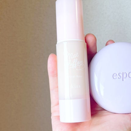 マットシフォンUVモイストベース/KiSS/化粧下地を使ったクチコミ(5枚目)