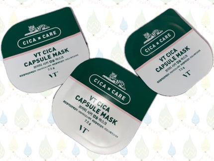 CICA カプセルマスク/VT/洗い流すパック・マスクを使ったクチコミ(1枚目)