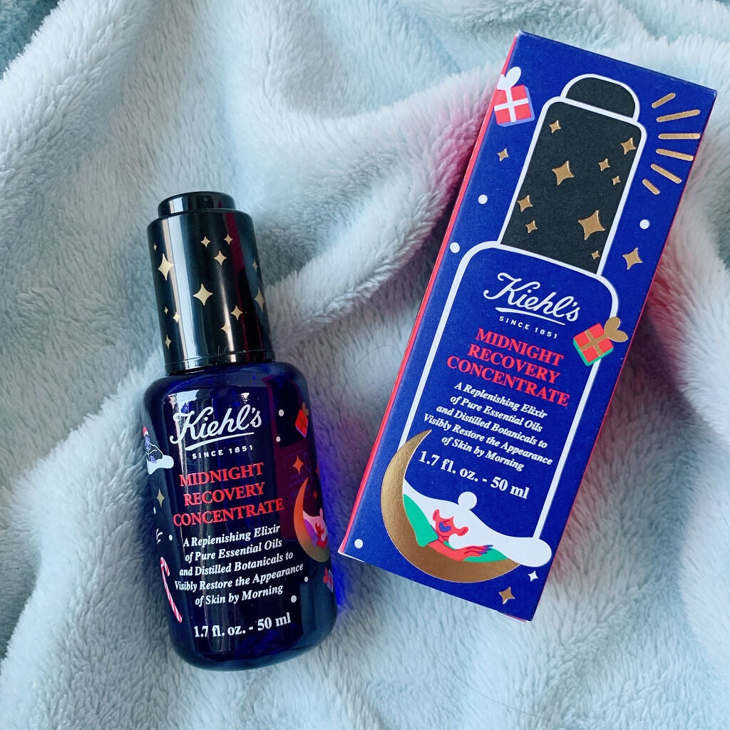キールズ ミッドナイトボタニカル コンセントレート/Kiehl's/フェイスオイルを使ったクチコミ(1枚目)
