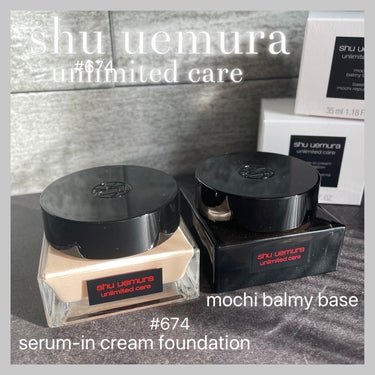 アンリミテッド ケア セラムイン クリーム ファンデーション/shu uemura/クリーム・エマルジョンファンデーションを使ったクチコミ（1枚目）