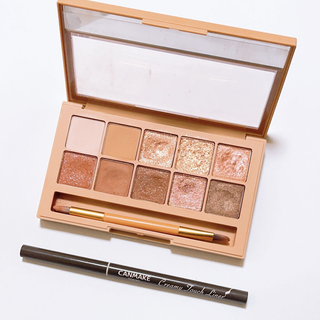 クリーミータッチライナー/キャンメイク/ジェルアイライナーを使ったクチコミ（3枚目）