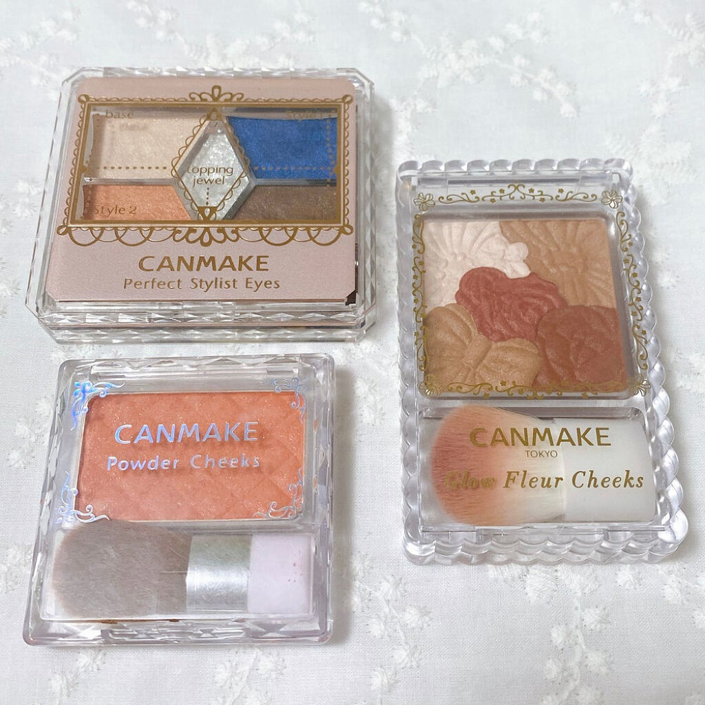 【旧品】パーフェクトスタイリストアイズ/キャンメイク/アイシャドウパレットを使ったクチコミ（1枚目）