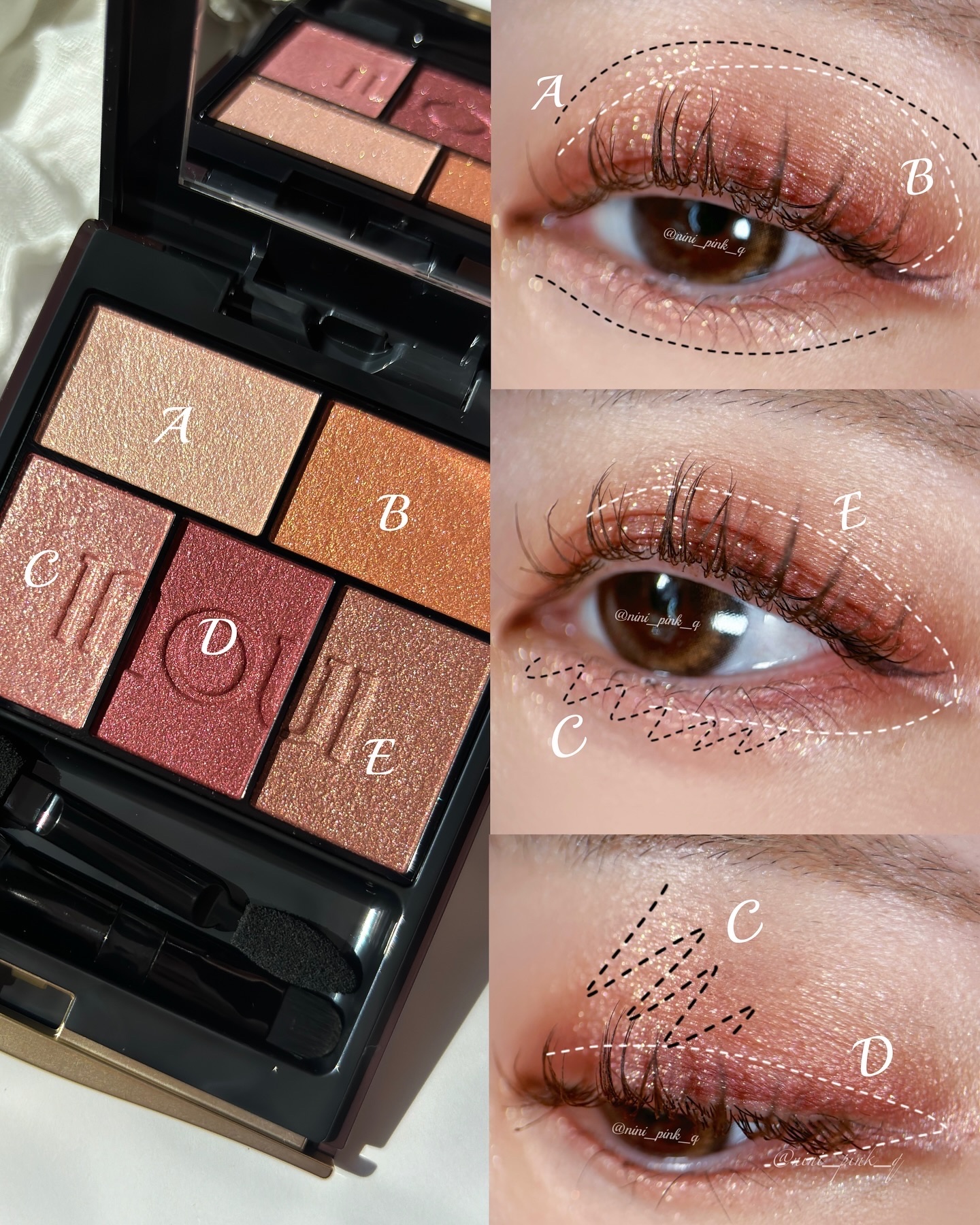 INOUI インウイ アイシャドウパレット セット INOUI インウイ アイシャドウパレット セット 2024年秋新作アイ